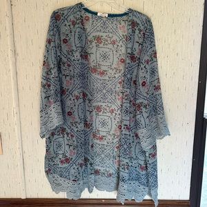 Mason & Belle Floral Cardigan Women’s XL